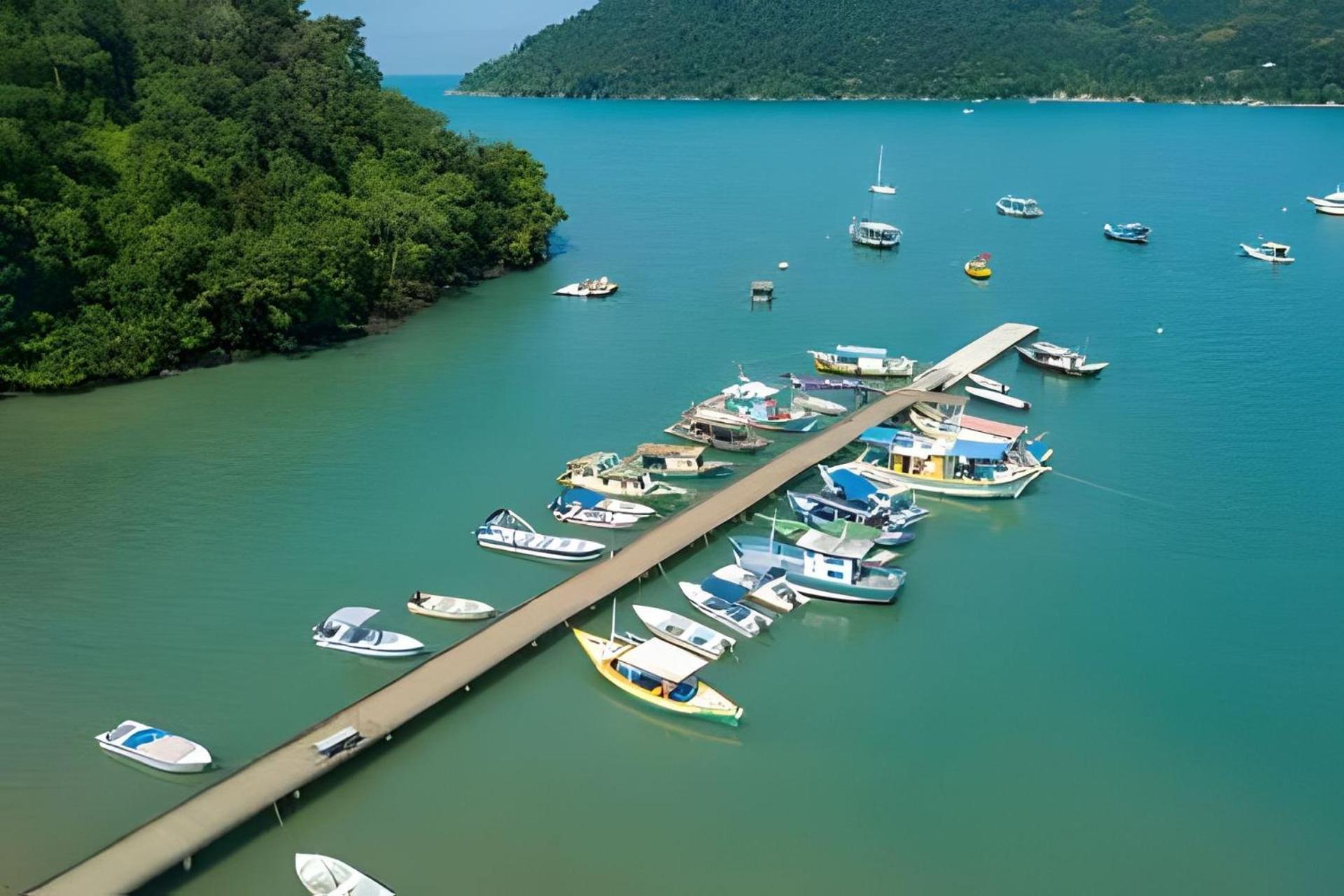 Linda Casa C/ Vista Pro Mar Na Praia Grande Em Paraty Exterior foto